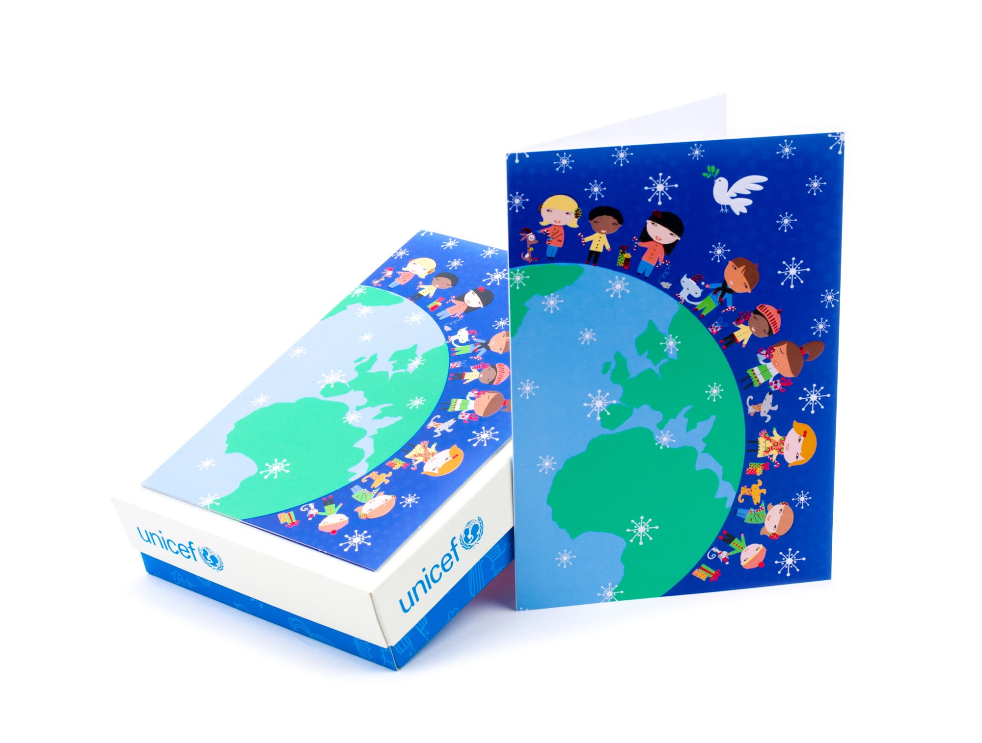 Hallmark UNICEF Kids Around the World Holiday Boxed Greeting Cards, Cards 20 Ct + Envelopes 21