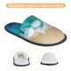 thumbnail image 3 of Fotbe Beach Pantuflas Peludas para Mujer con Estampado, Zapatillas de Peluche, Zapatos de Invierno para Casa, Uso Interior y Exterior-Medium, 3 of 8