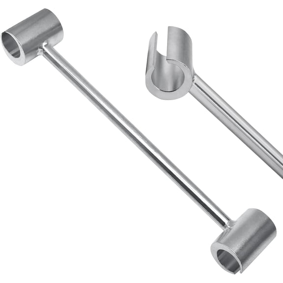 Door Hinge Adjustment Tool, 14-19mm Double Head Heavy Duty Door Hinges Repair Gap Adjusting Wrench Tool for Residential Fire Security Cleanroom Doors (1 PCS)