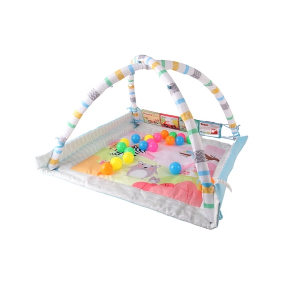 PINGÜE® Bebés | Gimnasio para bebé con alberca de pelotas y corral