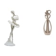 thumbnail image 1 of Figura De Amantes Bailando Con Gracia, Escultura De Arte Moderno, Adorno Creativo De Escritorio Para Dormitorio, Oficina, Chimenea, Entrada Y Estantería, Regalo De Aniversario, 1 of 8