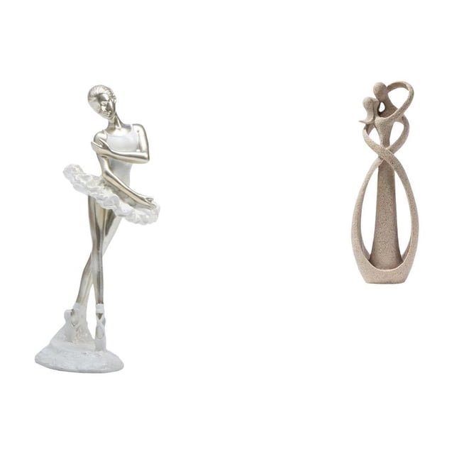 Figura De Amantes Bailando Con Gracia, Escultura De Arte Moderno, Adorno Creativo De Escritorio Para Dormitorio, Oficina, Chimenea, Entrada Y Estantería, Regalo De Aniversario