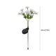 thumbnail image 3 of Luces solares de flores para exterior | Luces LED solares ajustables con estaca para jardín, con encendido y apagado automático | Iluminación decorativa para jardín resistente al agua IP65 (hasta 8, 3 of 5