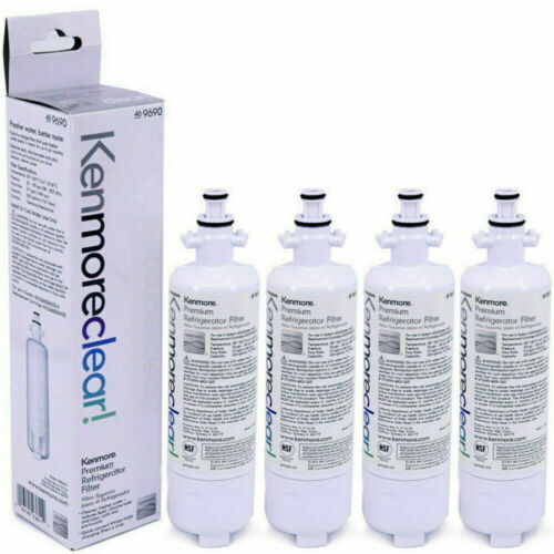 4 Pack 9690 Kenmore 469690 Replacement Refrigerator Water Filter by