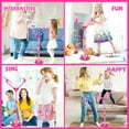 thumbnail image 2 of Kids Microphone Toys for Girls 3-6 Years, Karaoke Musical Instrument Toy, Standing Microphone Gift, 2 of 6