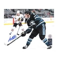 thumbnail image 1 of Will Smith Signé Requins de San Jose 1er But NHL Photo 8x10, 1 of 1