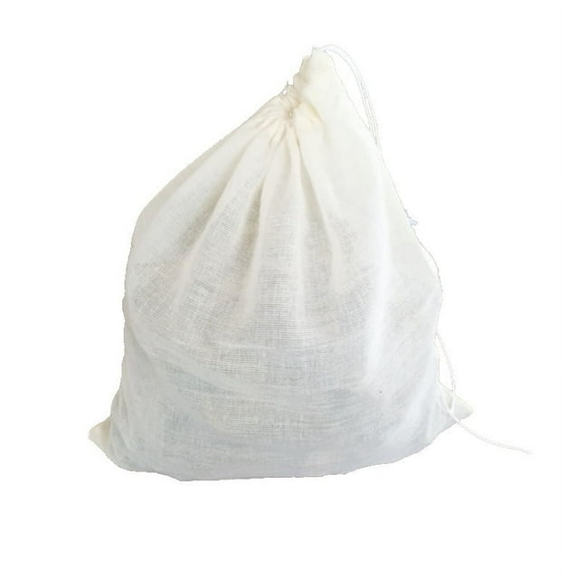 JM 10 paños filtrantes de muselina de algodón, filtro suave de algodón puro, paño de muselina cuadrado fino, tela tejida, queso, mantequilla, vino, cerveza, leche, fruta, filtro para cocinar (100 x 150 mm). JM