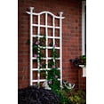 thumbnail image 5 of Vita 30" L x 79" H London Vinyl Trellis, White, 5 of 5