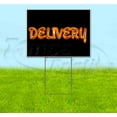 thumbnail image 1 of Delivery (18" x 24") Yard Sign, Includes Metal Step Stake, 1 of 6