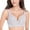White, variant on CHUOU Womens Lace Gathered Bra Straps Cup Underwear (no Underwire)