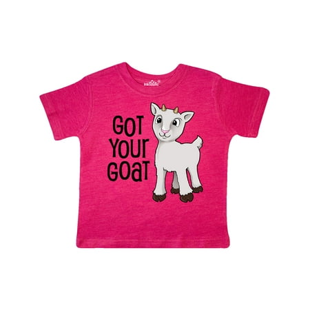 

Inktastic Got Your Goat- cute Gift Toddler Boy or Toddler Girl T-Shirt