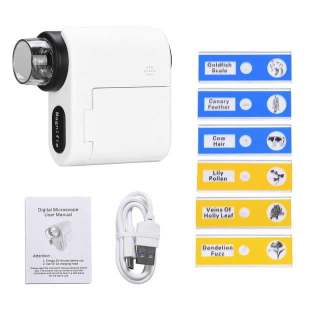 Seitruly Mini alcance para jóvenes exploradores, fácil de transportar, conectar a la PC para ver en vivo al aire libre y Electrónica