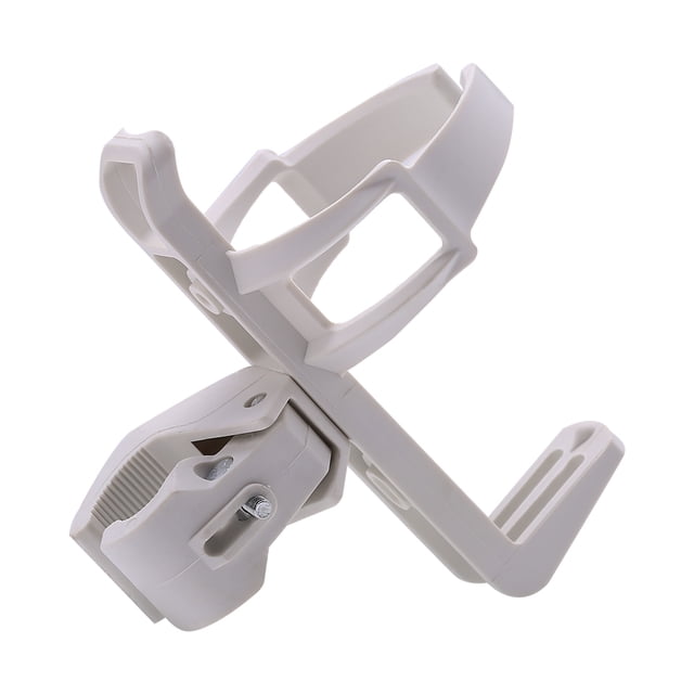 Portavasos para bicicleta, 3 colores, al aire libre, bicicleta de montaña, ciclismo, manillar, barra, botella de agua, portavasos, portavasos, jaula para bicicletas, bicicletas de montaña(blanco)