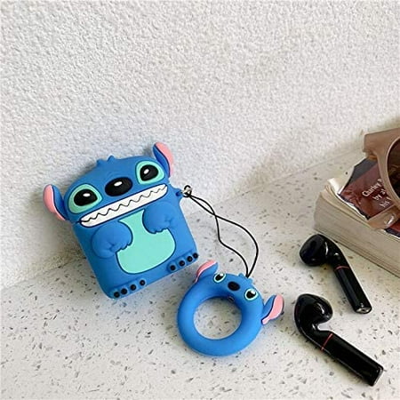 3d Disney Airpods Case, Slim Thin Matte Soft Flexible Tpu Silicone
