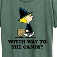 thumbnail image 3 of Peanuts - Witch Way To The Candy - Women's Short Sleeve Graphic T-Shirt, 3 of 6