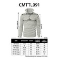 thumbnail image 5 of H2H Men's Slim Fit Turtleneck Basic Knit Sweater with buttons WHITE US S/ASIA M (CMTTL091), 5 of 5