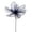 Midnight Blue, variant on Vickerman 24" Burgundy Mesh Glitter Sequin Poinsettia, 2 per bag.