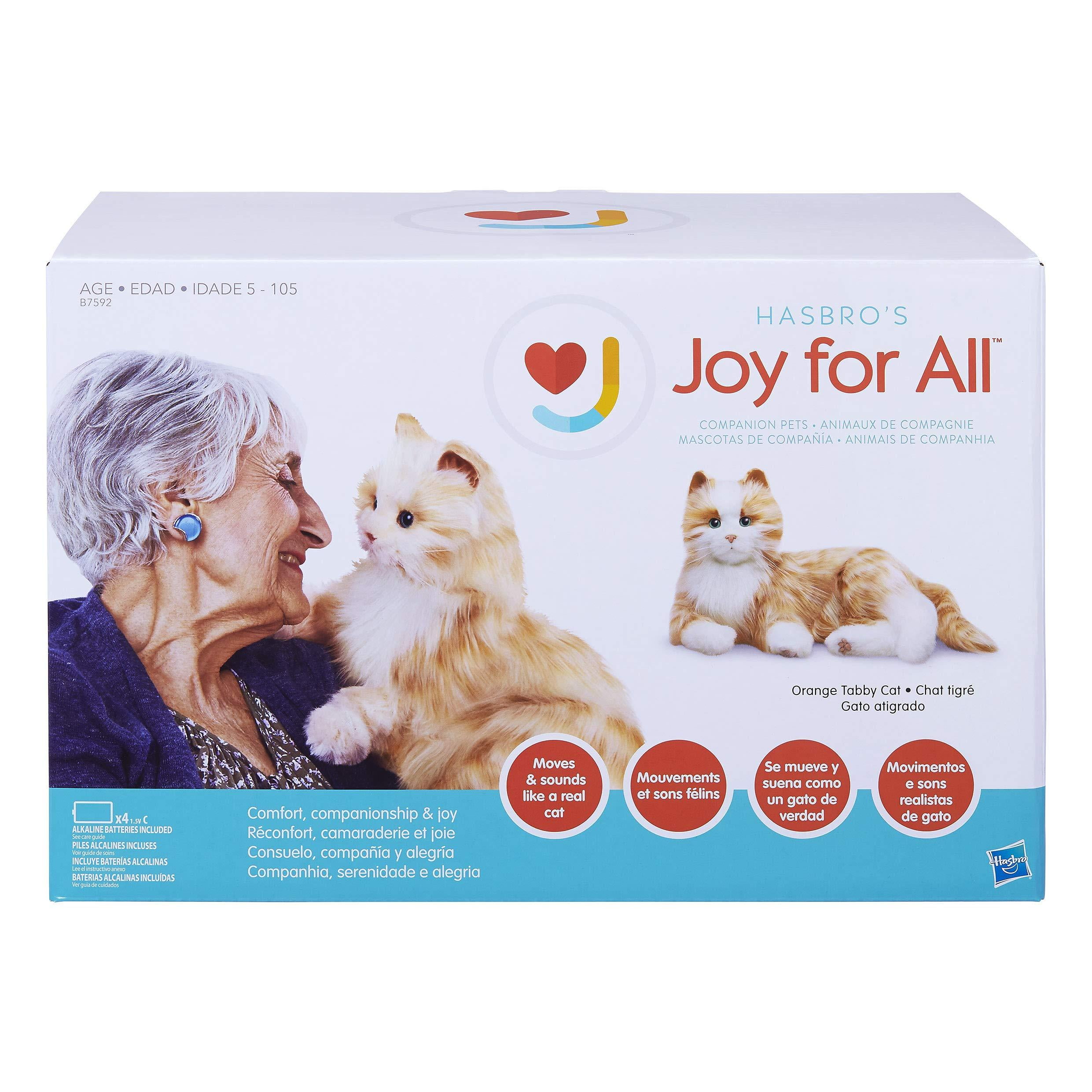 hasbro's lifelike joy for all companion cat
