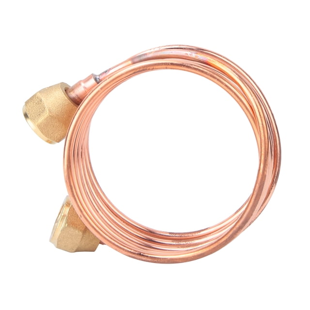 Copper Tube, Soft Capillary Tubing, Refrigeration Parts Durable Adjustable Easy To Install Flexible For Home Refrigeration