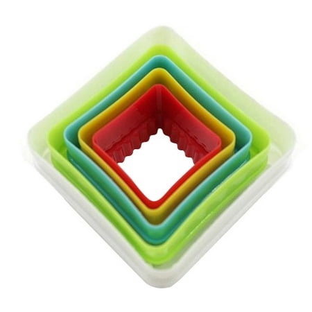 

Alexsix Biscuit Mould Cookies Cutter Molds Plastic Cake Mould Plunger Forms DIY Baking Kitchen Tools