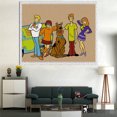 thumbnail image 2 of DIY Diamond Painting Scooby-Doo 12x16Inch, Full Round Drill Kits Cross Stitch Mosaic Art for Adults Relax & Home Wall Decor Festival Gift, 2 of 5