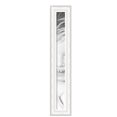 thumbnail image 2 of ArtToFrames 4" x 41" Majestic White Picture Frame, 4x41 inch Silver Wood Poster Frame (WOM-5198),  Pack, 2 of 7