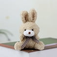 thumbnail image 2 of Plush Toys, Cute Plush Toys, Plush Ornaments, Plush Keychains 1X Plush Rabbit Toy, Soft Cuddly Stuffed Animal With Bow Tie, Ideal For Kids And Collectors, Decorative Plushie For, 2 of 3