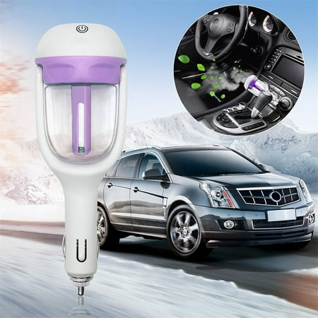 Car Humidifier Aromatherapy Essential oi l Diffuser Air Purify