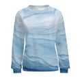 thumbnail image 7 of Colorful Marble Pattern Mom Sweatshirt For Women Long Sleeve Pullover, 7 of 7