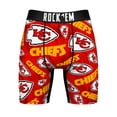 thumbnail image 2 of Men's Rock Em Socks Kansas City Chiefs Logo Boxer Briefs, 2 of 3