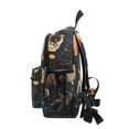 thumbnail image 4 of FORMRS School Backpack with Front Zippered Pocket 12" Student Travel Daypack, Retro Watercolor Planet, 4 of 6