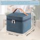 thumbnail image 2 of Bolsa de Almuerzo Reutilizable Aislada Unique Bargains Bolsa Tote de Almuerzo Contenedor de Comida Cuadrado Azul Marino, 2 of 6
