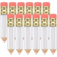 thumbnail image 1 of 12 tubos vacíos de brillo de labios en forma de lápiz, pequeños e innovadores tubos de brillo de labios, contenedor de cosméticos diarios DIY ER, 1 of 5