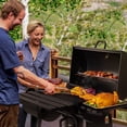 thumbnail image 5 of Devoko Charcoal Grill with Offset Smoker Portable Stainless Steel Grill with Cover Versatile Outdoor Camping BBQ and Barrel Smoker for Patio, Backyard & Camping, 5 of 7
