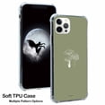 thumbnail image 3 of Light Green Mushroom Case for iPhone 11 Pro Max,Aesthetic Art Design Pattern Soft TPU Bumper Case Cover, 3 of 5