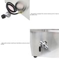 thumbnail image 4 of PreAsion Propane Gas Food Warmer Bain-Marie Buffet Steam Table 5 Pan Stainless Steel Countertop Food Warmer, 4 of 5