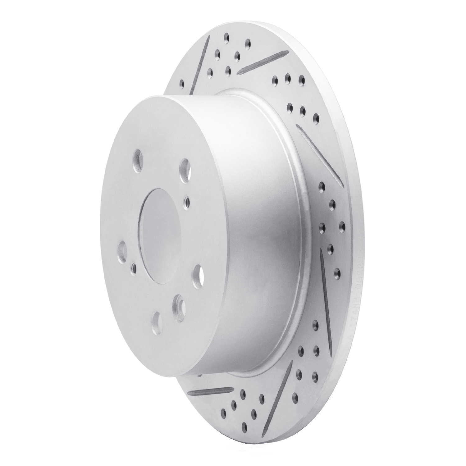 Dynamic Friction Company 830-76087R DFC Geoperformance Rotor - Drilled and Slotted