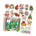 thumbnail image 1 of Manualidades con Pintura de Diamantes Strade Fareast Limited Llavero Navidad, 1 of 5