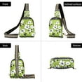 thumbnail image 7 of FORMRS Womens Crossbody Sling Bag Travel Daypack Shoulder Chest Backpack, Retro Floral, 7 of 7