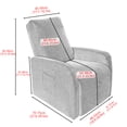 thumbnail image 5 of XUELC Lounge chair elastic single seat shaker velvet waterproof chair cover soft sofa with elasticized furniture protection cover, 5 of 11
