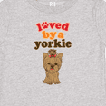 thumbnail image 4 of Inktastic Yorkshire Terrier Dog Yorkie Boys or Girls Baby T-Shirt, 4 of 5
