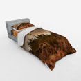 thumbnail image 3 of Ambesonne Landscape Bedding Set 4 Pcs, Dramatic Shady Desert, Queen, Orange Green, 3 of 3