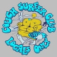 thumbnail image 2 of Men's NEFF Couch Surfer Club Large Logo  Graphic T-Shirt, 2 of 5