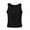 Black, variant on Taqqpue Plus Size Tank Tops for Women Summer Sleeveless Crew Neck Casual T Shirts Button Solid Ribbed Loose Top Lightweight Blouse XL-5XL