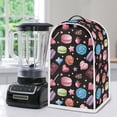 thumbnail image 5 of HELLHERO Oil Proof 15.94"H x 9.45"L x 7.28"W Coffee Machine Dust Cover Machine Washable Handle Food Processor Cover for Kitchen Dessert, 5 of 6