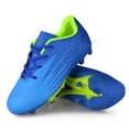 thumbnail image 2 of Hawkwell Kids Outdoor/Indoor Comfortable Soccer Shoes(Toddler/Little Kid/Big Kid),Blue,4, 2 of 6