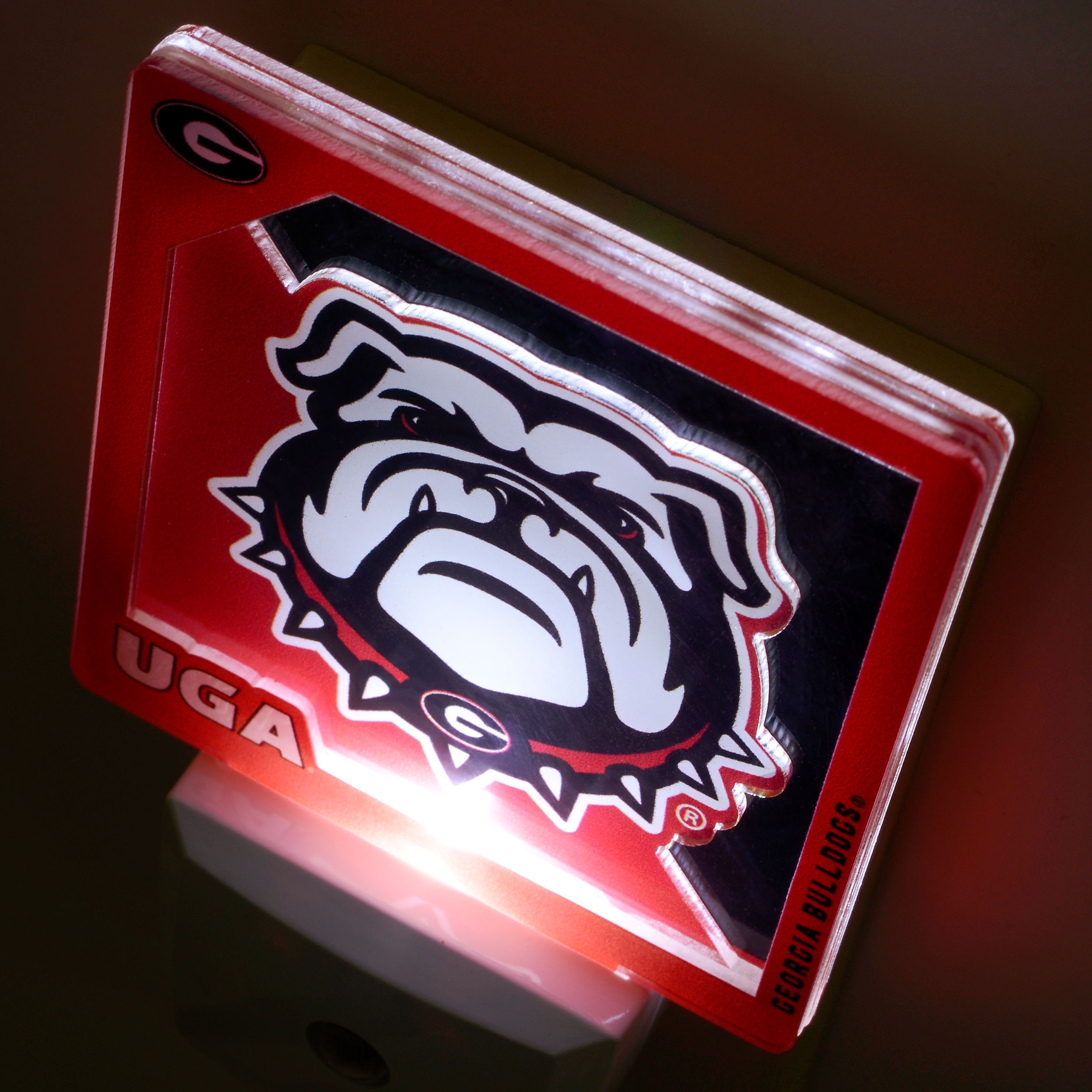 Georgia Bulldogs Logo Series Nite Light