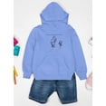 thumbnail image 3 of Pooh Bear Being A Friend Hoodie Juniors -Smartprints Designs,  x-Large, 3 of 4