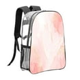 thumbnail image 3 of Kdxio Marble Clear Backpack, Transparent Bookbag for School for Women Men, Capacity Clear Bag for College, Travel, 3 of 7