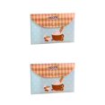 thumbnail image 4 of Tholdsy Floral Conejo Patrones A4 PVC Impermeable Archivo Sobre Bolsas de Almacenamiento Organizador Útiles Escolares Type4 NO4, 4 of 6